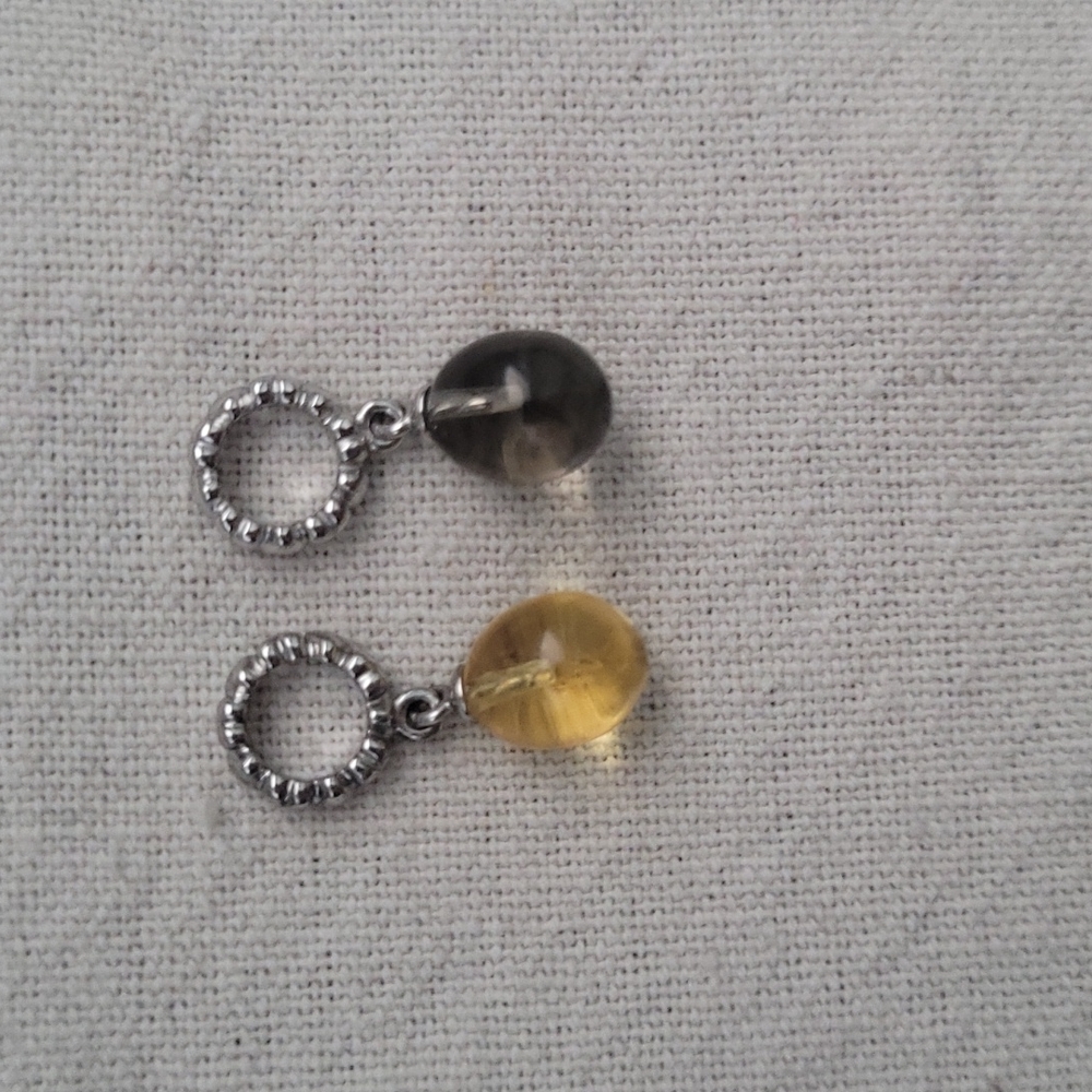 2 Endless water droplet Charms